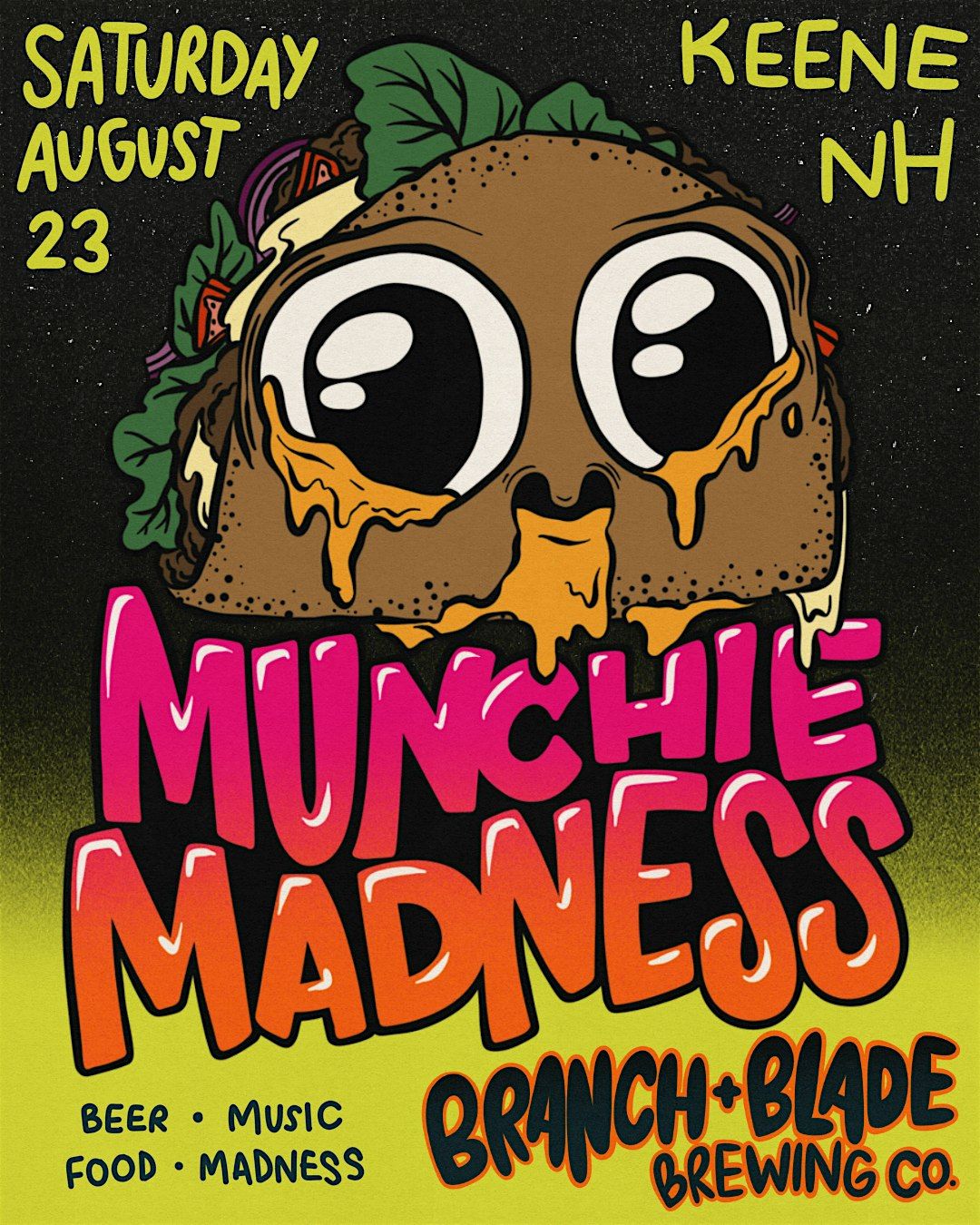 Munchie Madness 2025, 23 August | Event in Keene | AllEvents