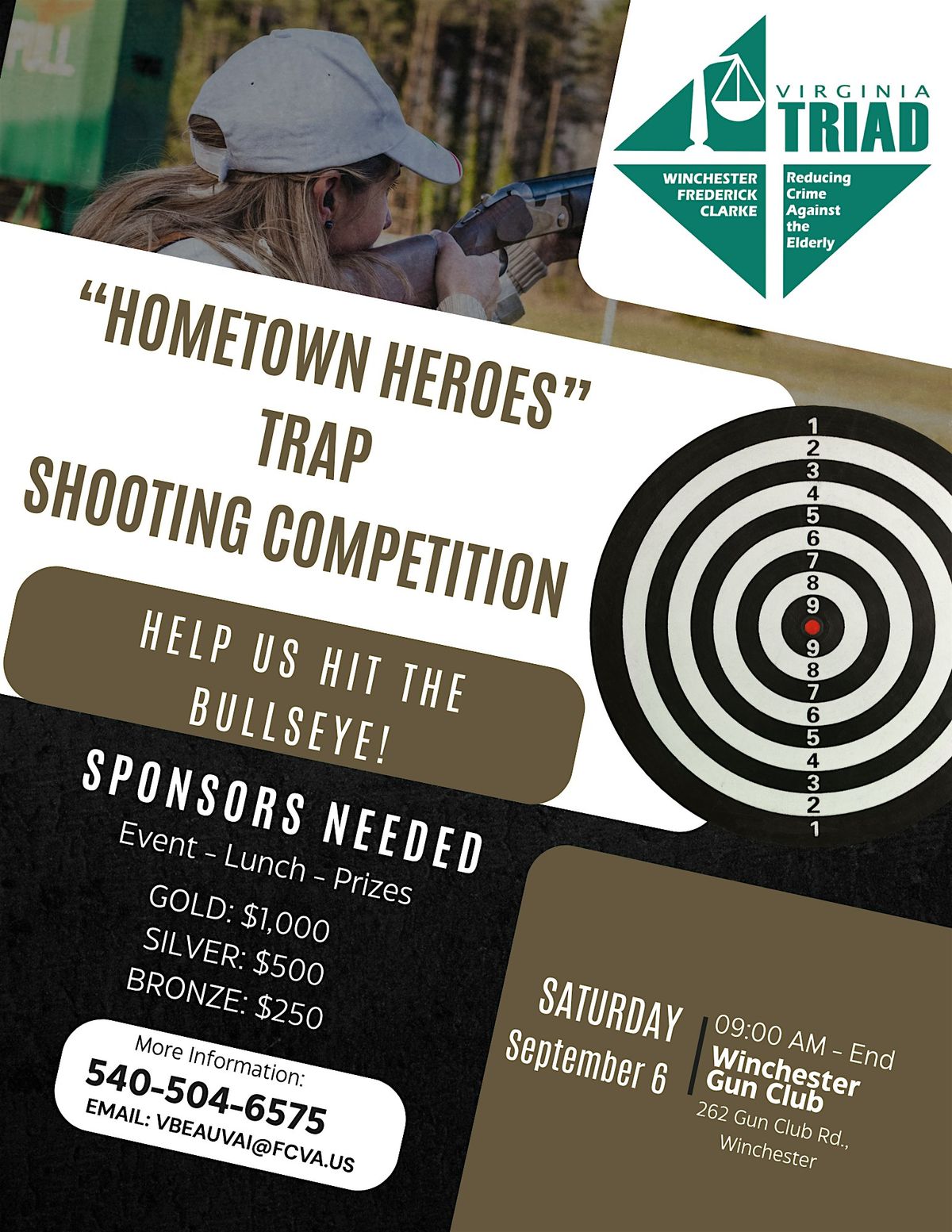 TRIAD Trap Shoot Sponsorships, 6 September | Event in Stephenson | AllEvents