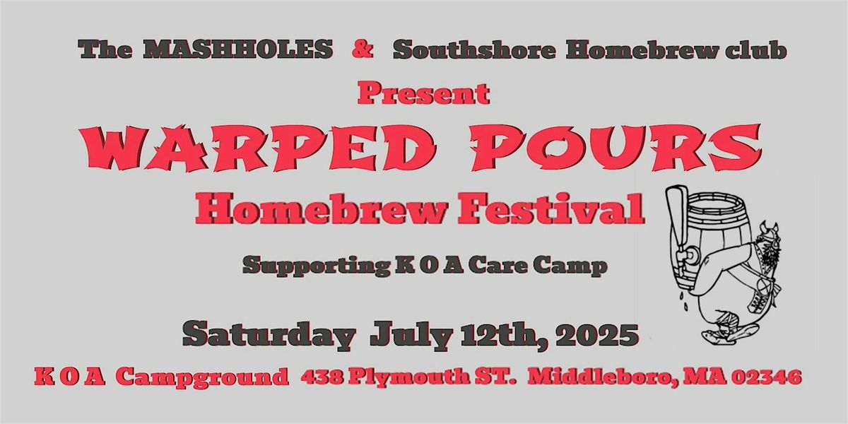 Warped Pours 2025, 12 July | Event in Middleborough | AllEvents