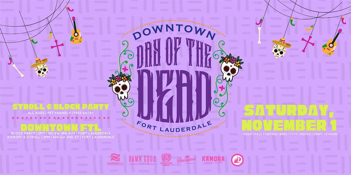 Downtown Fort Lauderdale Day of the Dead Celebration, 1 November | Event in Fort Lauderdale | AllEvents