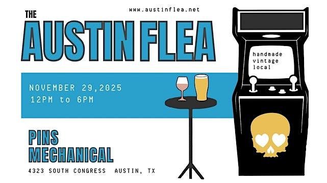 Austin Flea at Pins Mechanical, 29 November | Event in Austin | AllEvents
