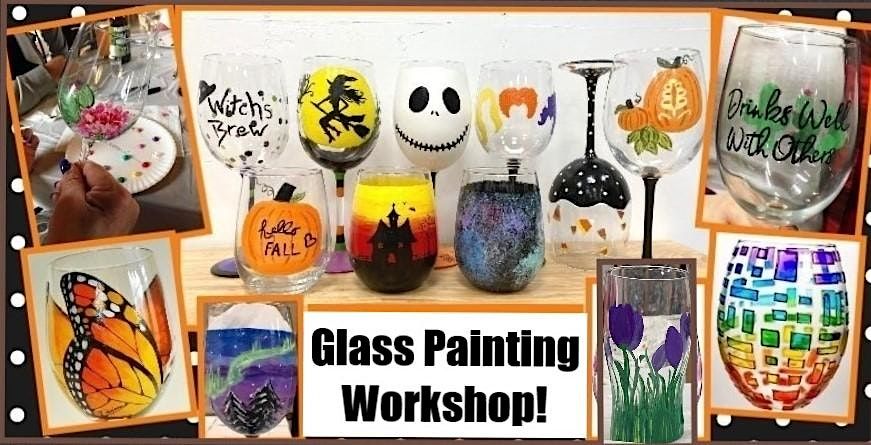 Drinking Glass Painting Workshop!, 7 September | Event in Canby | AllEvents