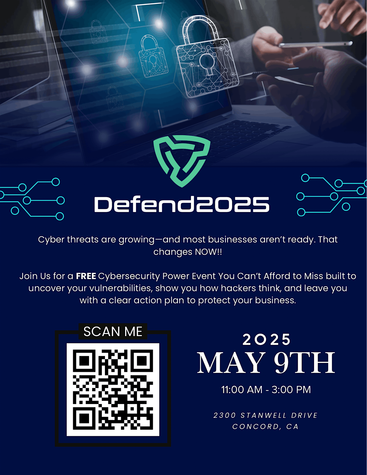 Defend 2025, 9 May | Event in Concord | AllEvents