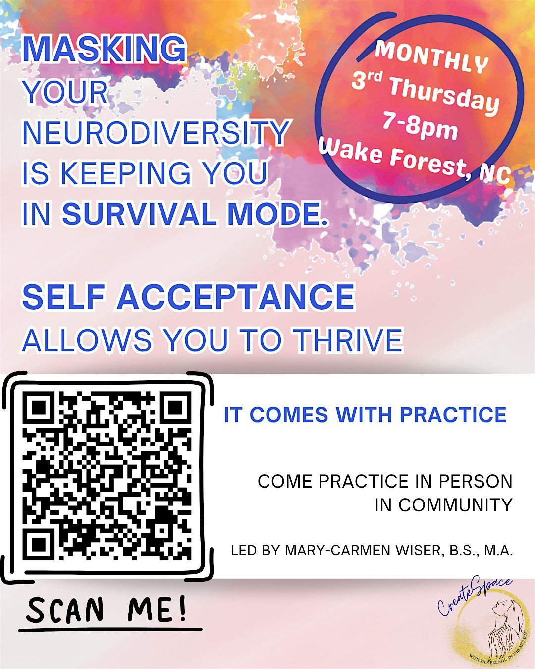 Unmasking Neurodiversity with Compassion, 16 October | Event in Wake Forest | AllEvents