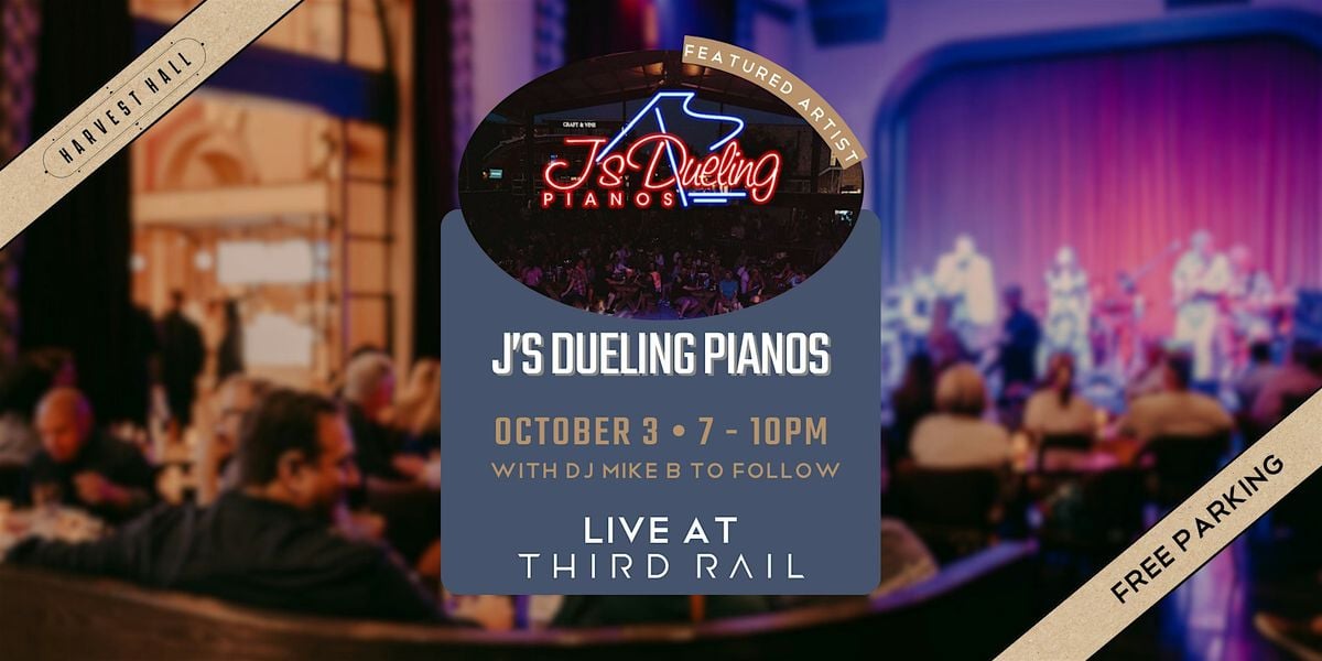J's Dueling Pianos LIVE at Third Rail!, 3 October | Event in Grapevine | AllEvents
