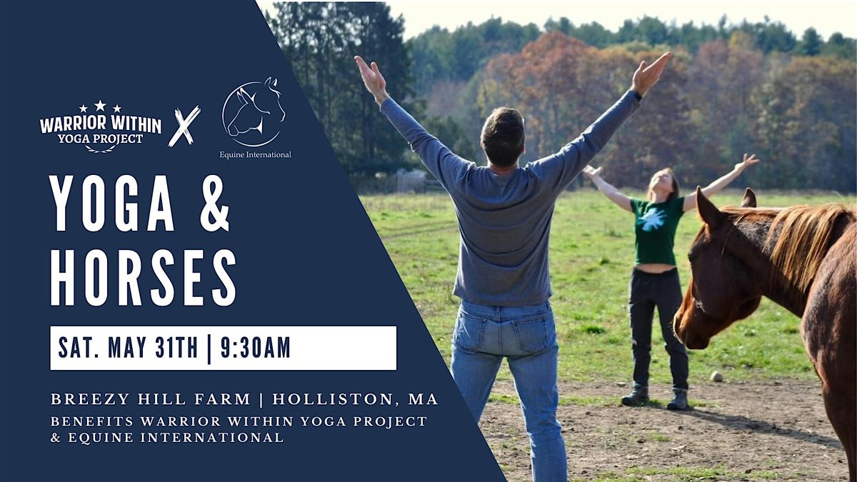 Yoga & Horses, 31 May | Event in Holliston | AllEvents