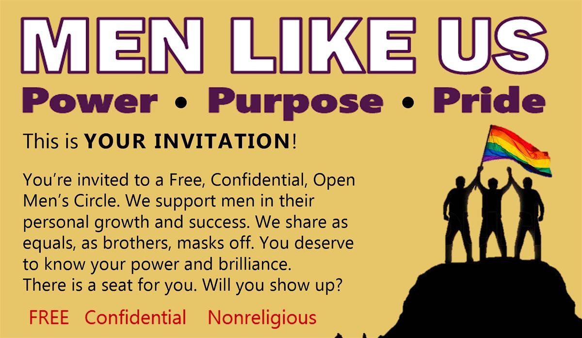 GBTQ+ Men's Group | Event in Raleigh | AllEvents