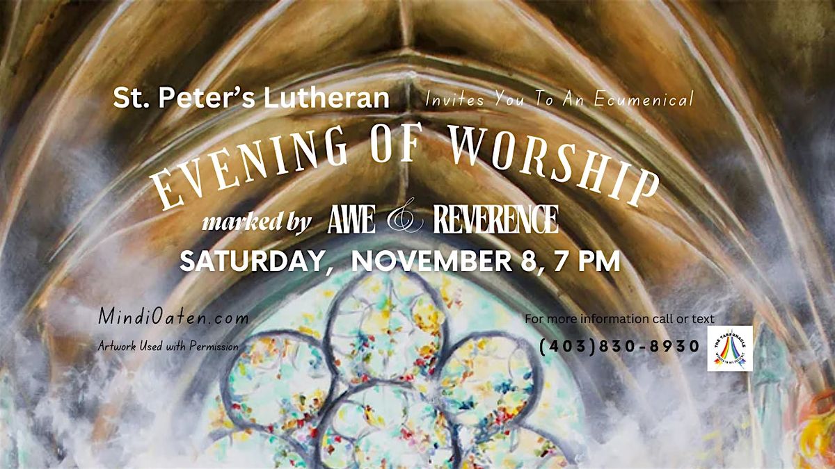 In Awe & Wonder:  An Ecumnical Evening of Worship, 8 November | Event in Cochrane | AllEvents