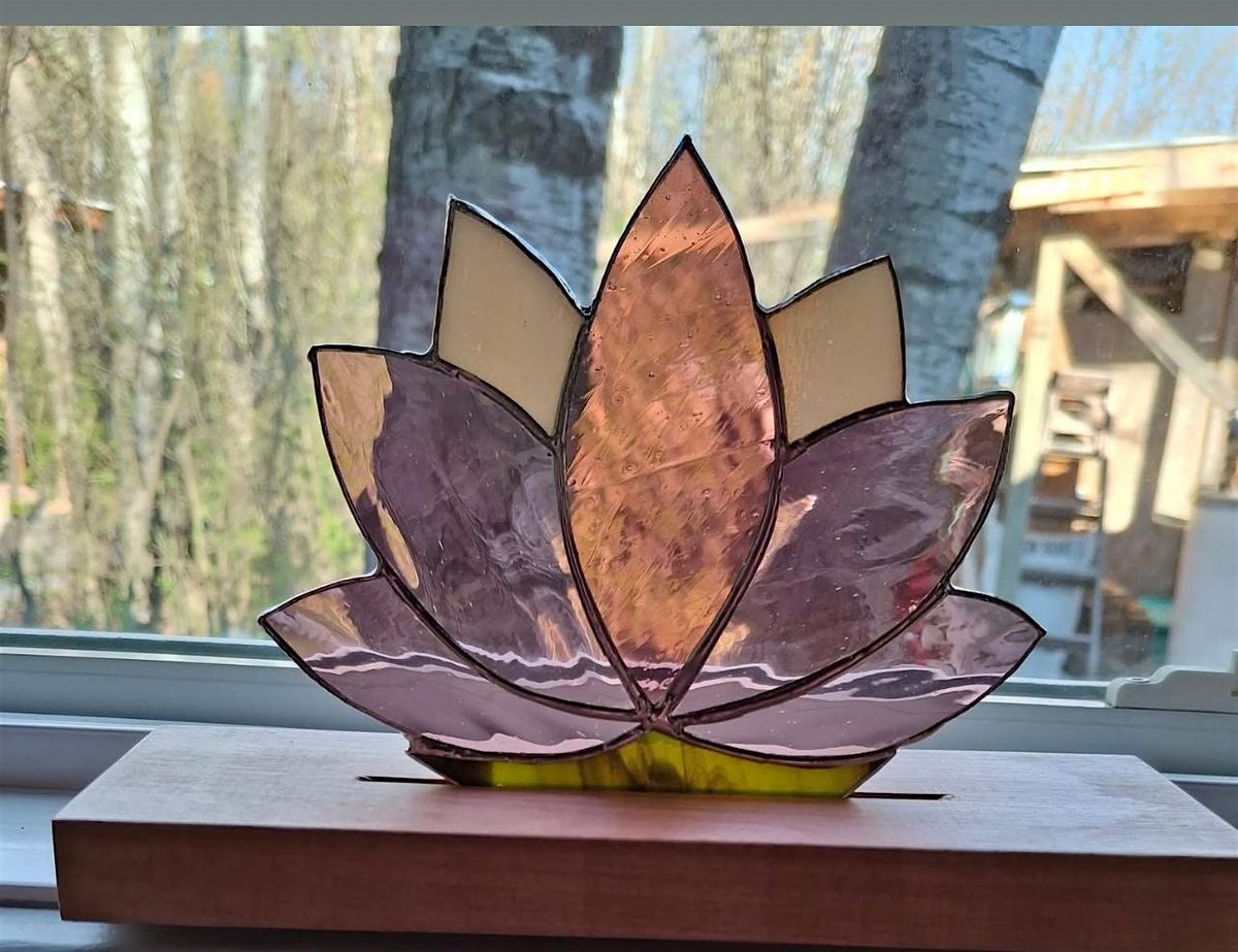 Beginners Stained Glass making kit- Lotus Flower, 3 July | Event in Wausau | AllEvents
