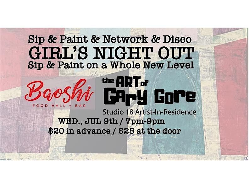 SIP & PAINT at BAOSHI - SIP, PAINT, NETWORK, DISCO, 9 July | Event in Pembroke Pines | AllEvents