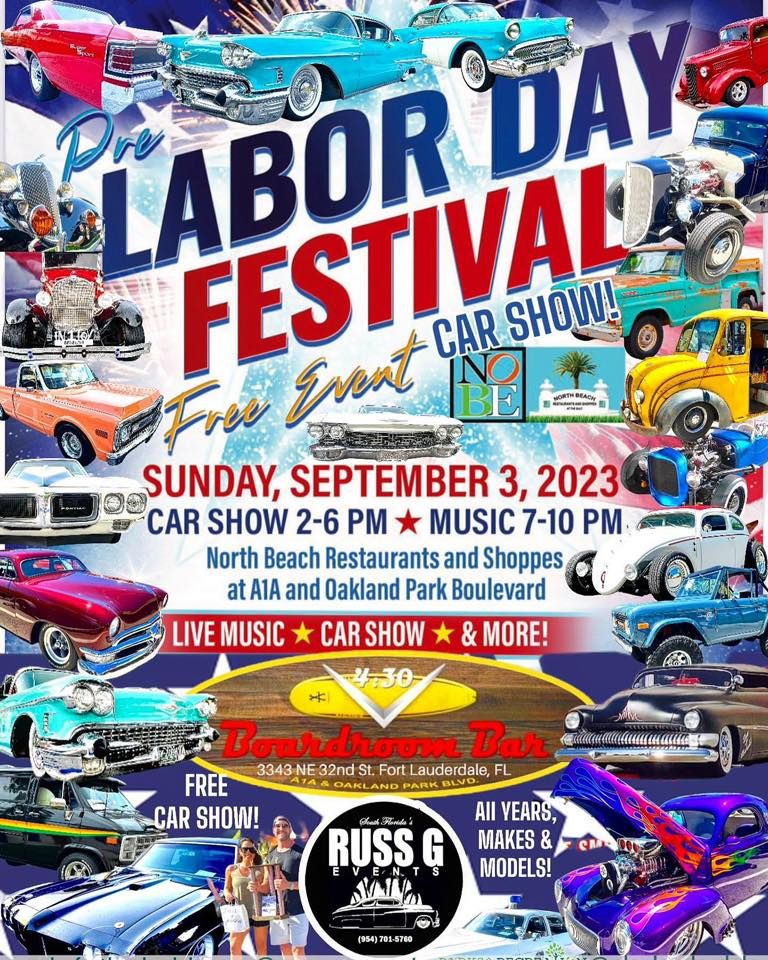 Labor Day Festival & Car Show!, 430 Boardroom Bar, Fort Lauderdale, 3