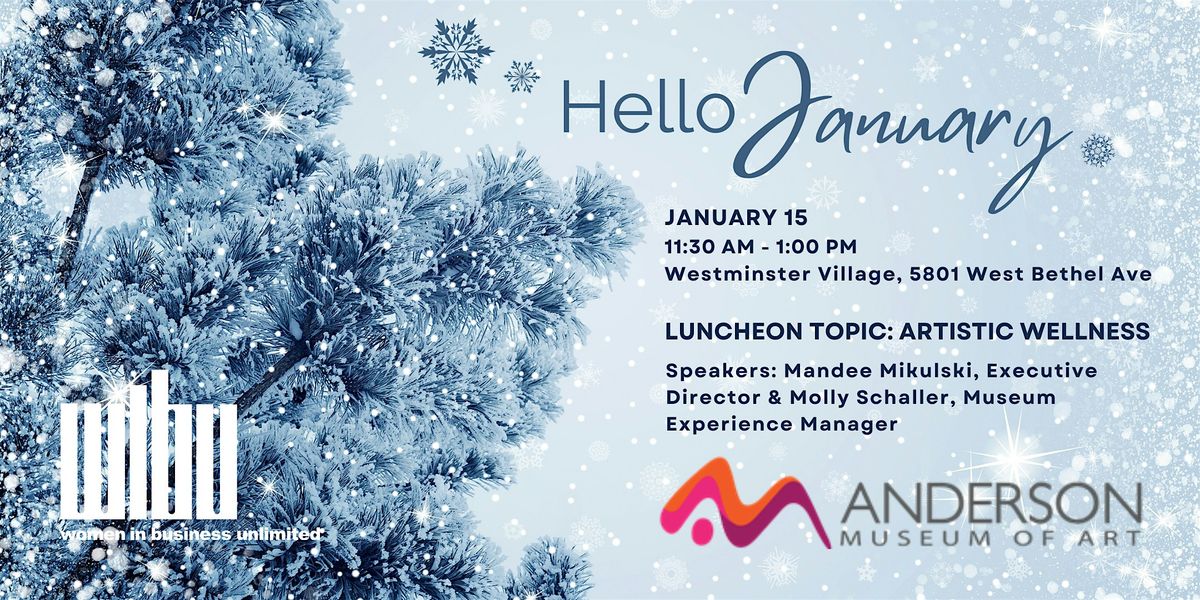 WIBU January Luncheon, Westminster Village Muncie Inc., 15 January 2025