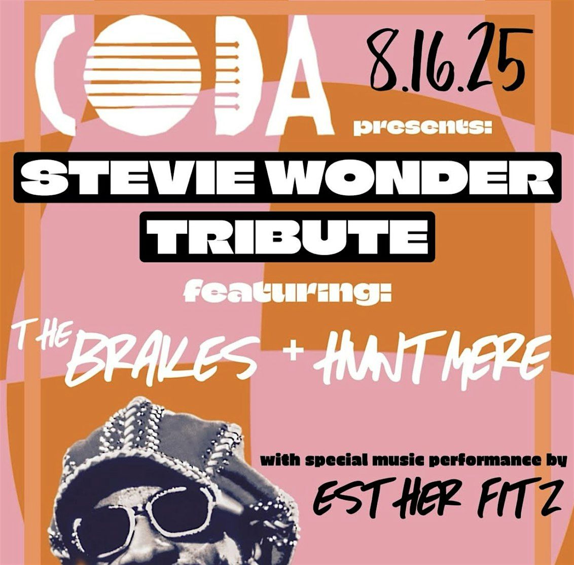 Stevie Wonder Tribute: Featuring  - The Brakes | Huntmere| Esther Fitz, 16 August | Event in Cleveland | AllEvents