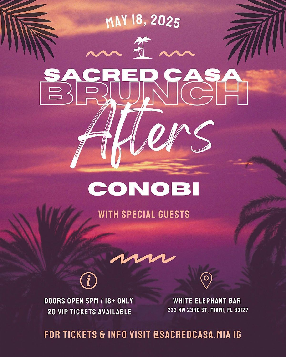 Sacred Casa Brunch Afters | Event in Miami | AllEvents