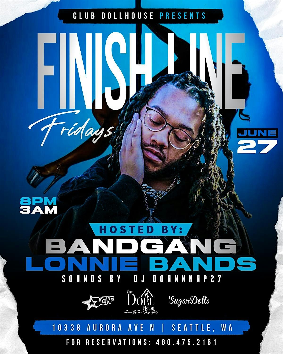 Finish Line Fridays Hosted By BandGang Lonnie Bands, 27 June | Event in Seattle | AllEvents