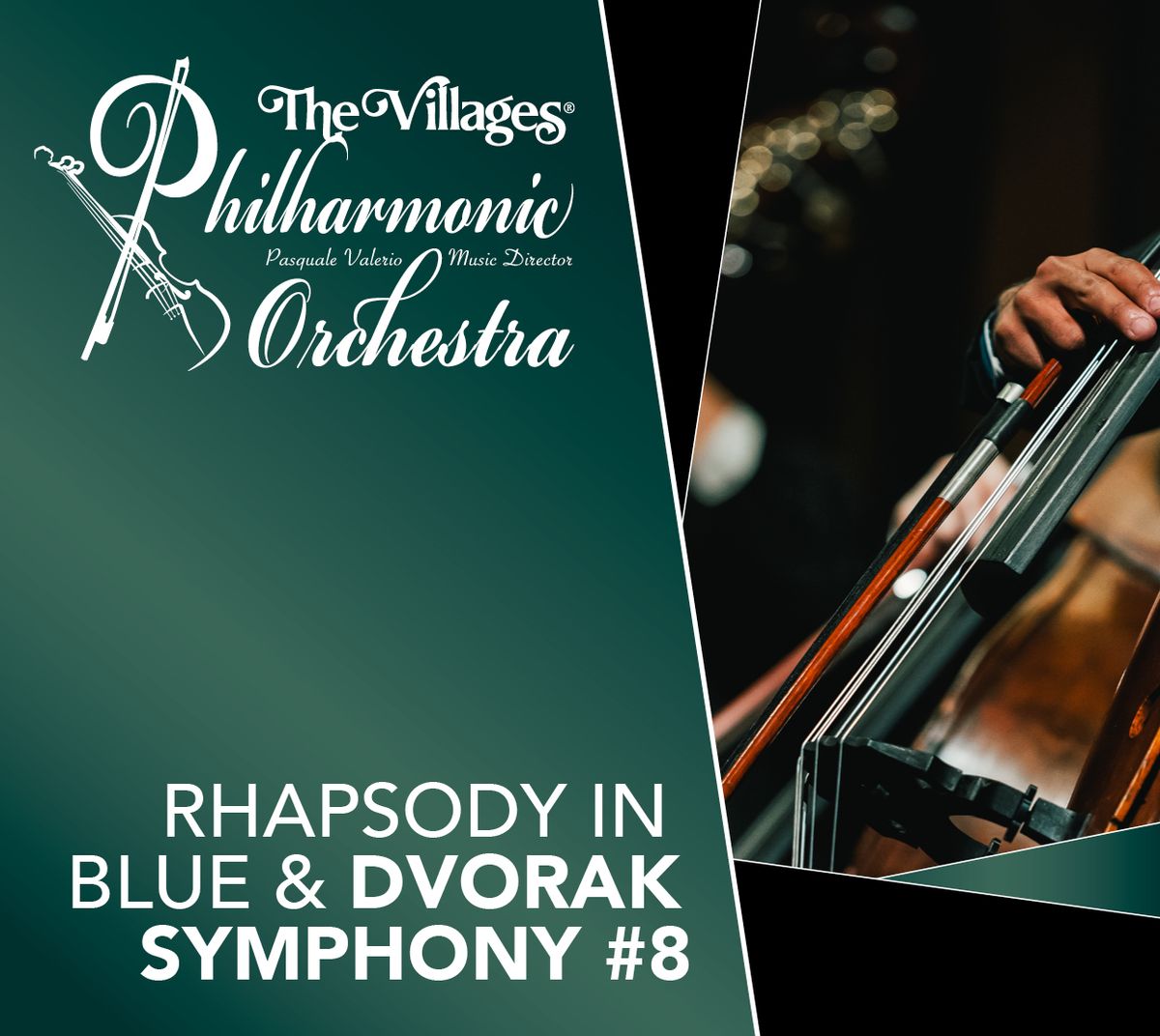 Villages Philharmonic Orchestra: Rhapsody In Blue & Dvorak Symphony No. 8, 27 January | Event in Lady Lake