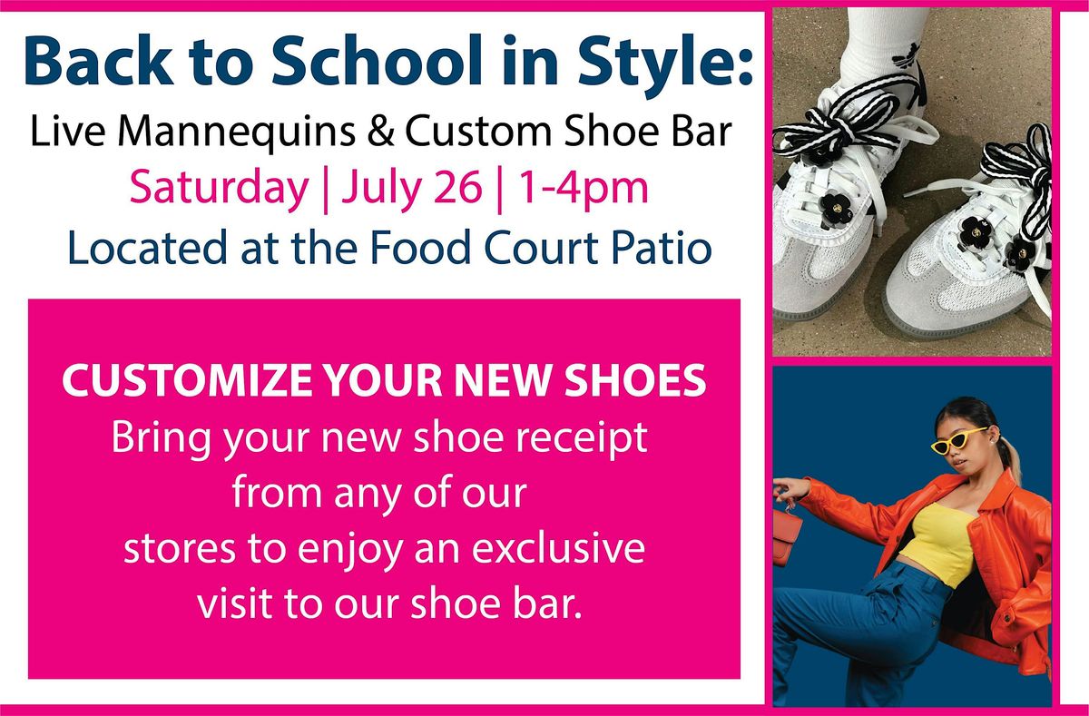Shoe Bar - Customize Your Kicks, 27 July | Event in Simpsonville | AllEvents