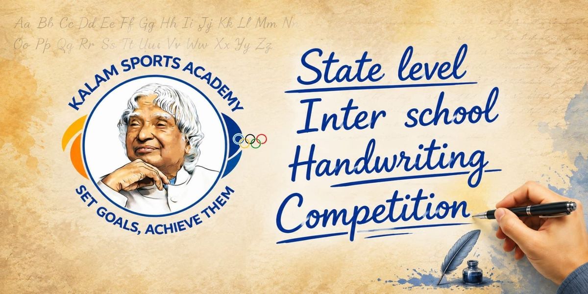 State Level Inter Sch. Handwriting Competition ju