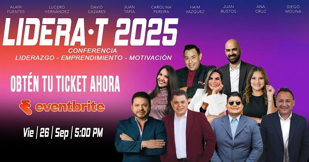 LIDERA-T-2025, 26 September | Event in Dallas | AllEvents