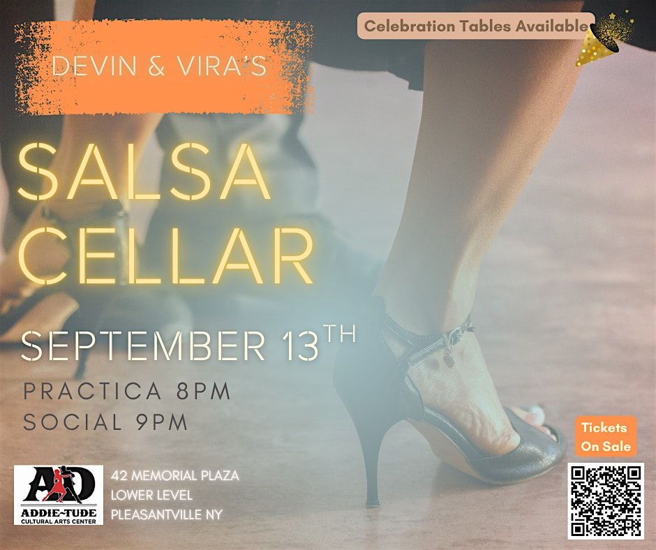 Salsa Cellar with Devin & Vira, 13 September | Event in Pleasantville | AllEvents