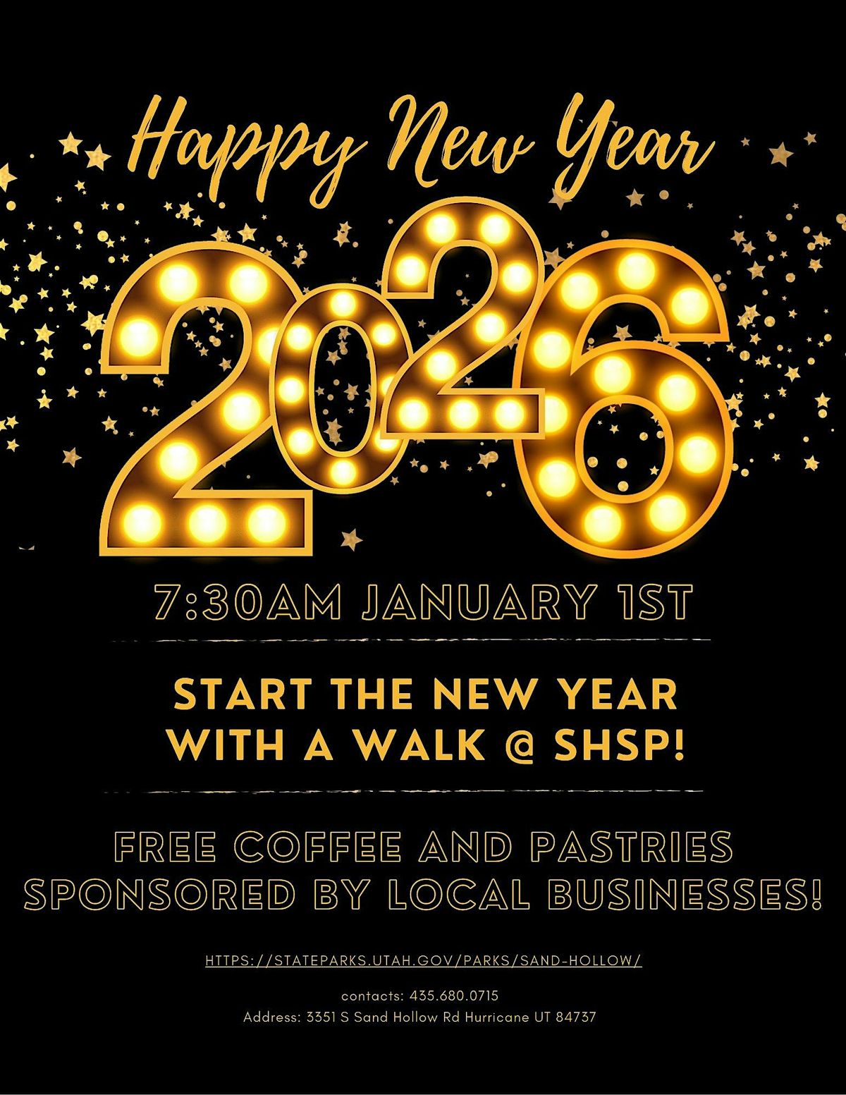 Sunrise Stroll w/ Sand Hollow State Park