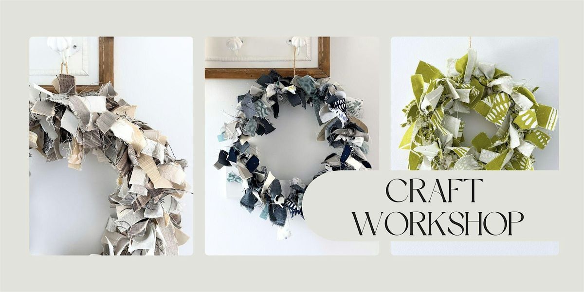 Rags to Riches ~ Fabric Wreath Workshop, 31 October | Event in Margate | AllEvents