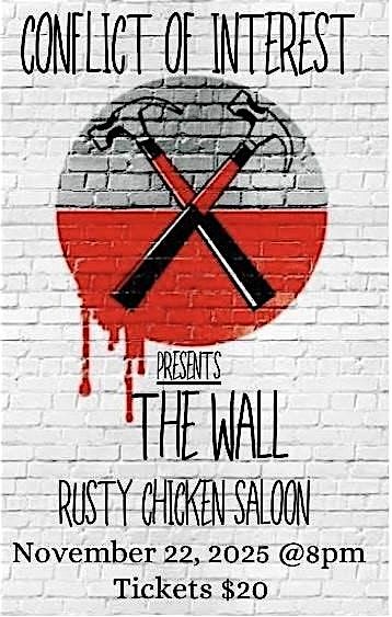 Conflict of Interest (presents) "The Wall", 22 November | Event in Tishomingo | AllEvents