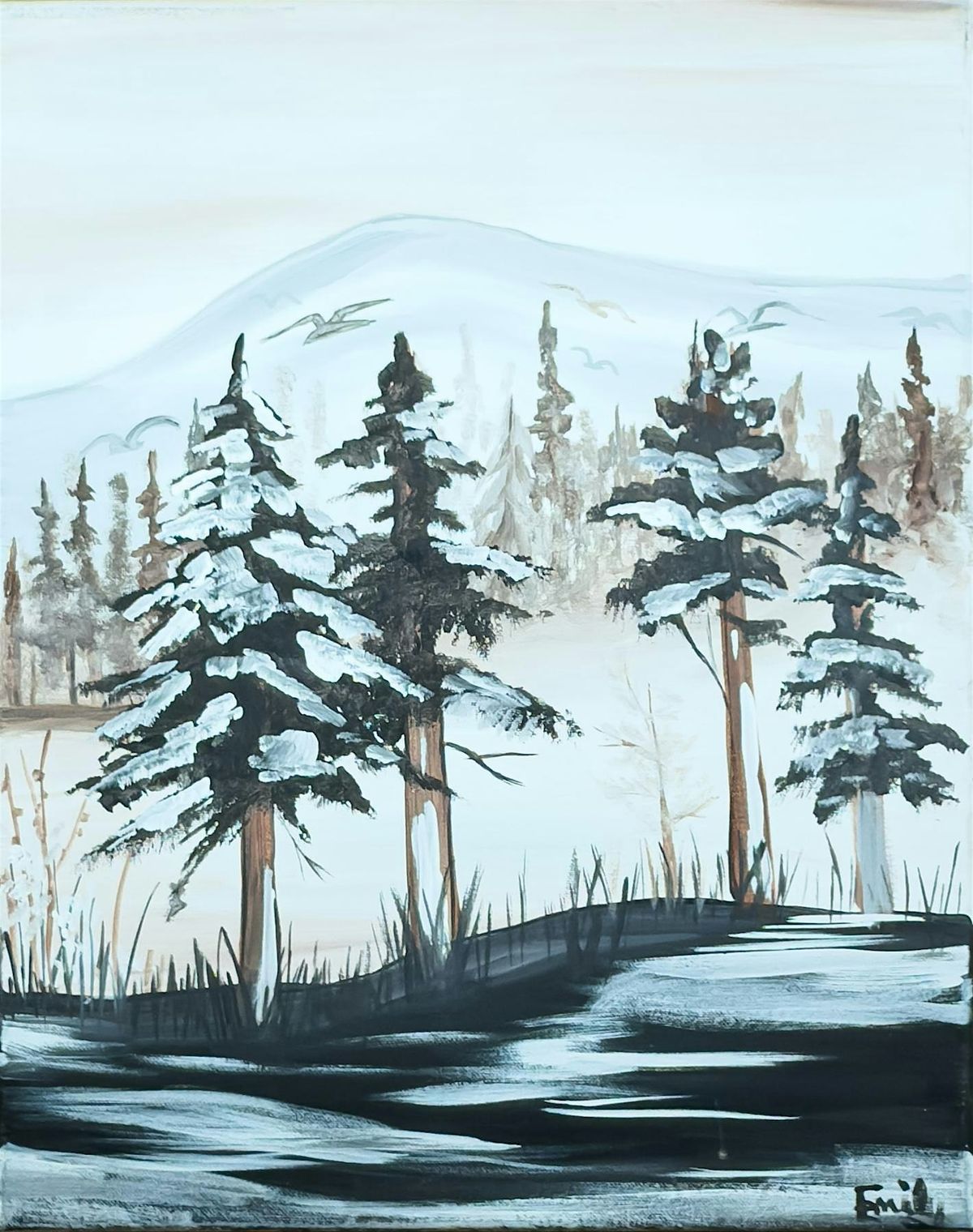 Toledo Paint & Sip Party – Forest Scene, 8 November | Event in Toledo | AllEvents