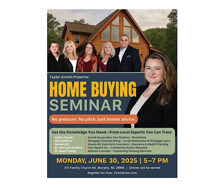 FREE: Home Buying Seminar!, 30 June | Event in Murphy | AllEvents