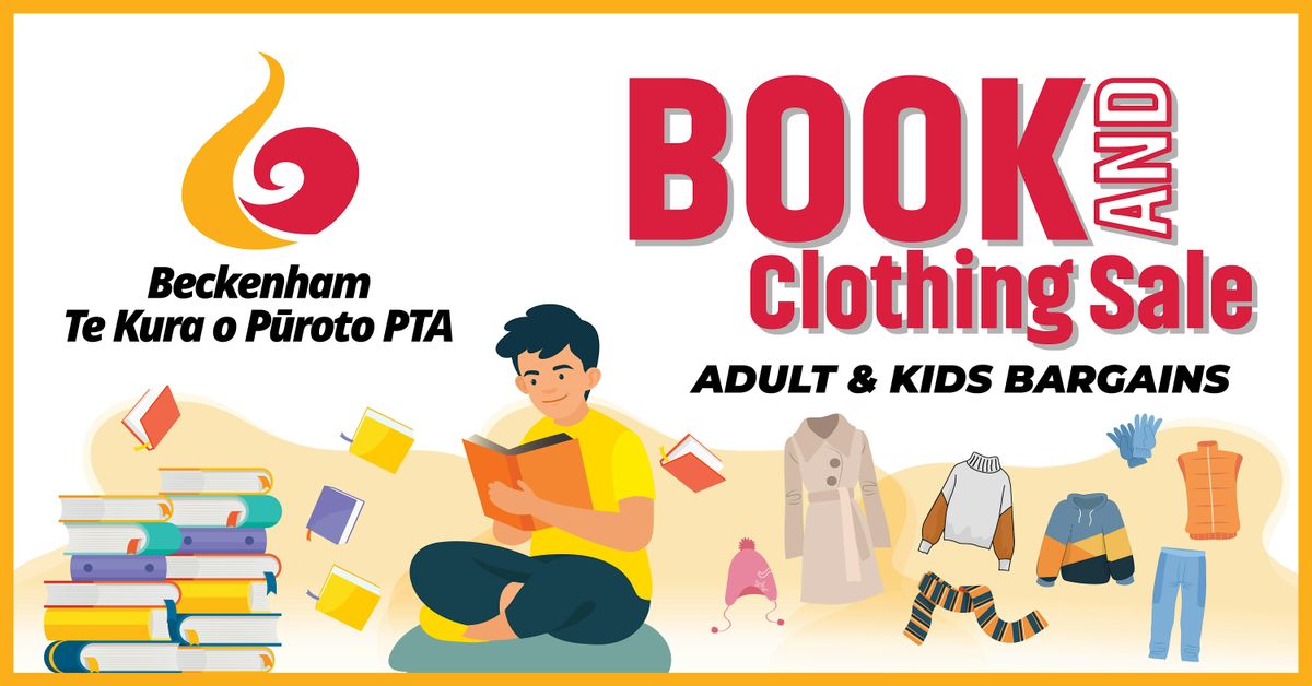 Book and Clothing Sale Fundraiser, 7 June | Event in Christchurch | AllEvents