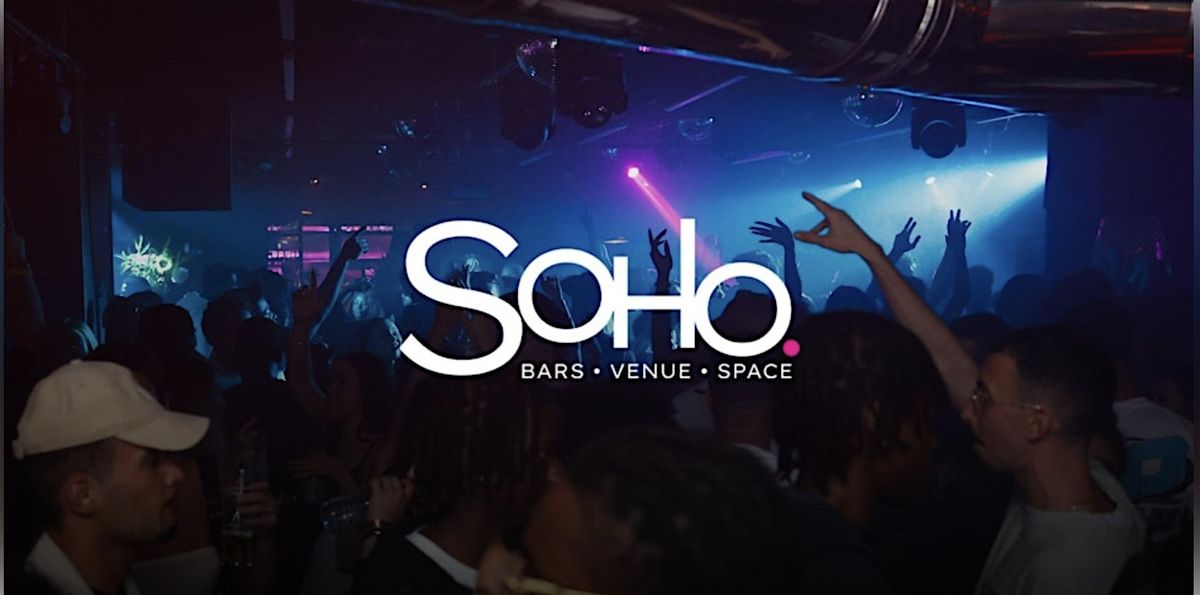 SOHO NYE 2025 – Dublin’s Biggest New Year’s Eve Party