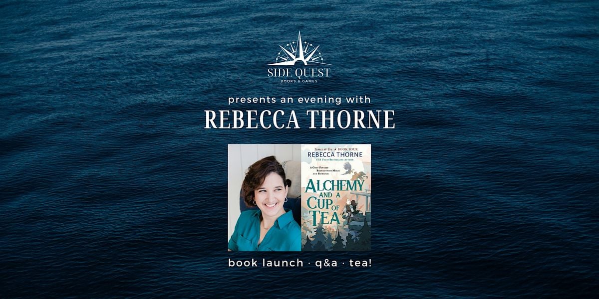 Rebecca Thorne book launch & author talk @ SQBG, 17 August | Event in Somerville | AllEvents