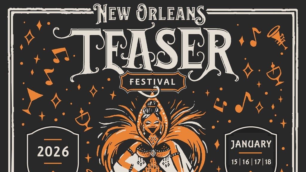 Teaser Fest 2026: Varietease, 16 January | Event in New Orleans | AllEvents