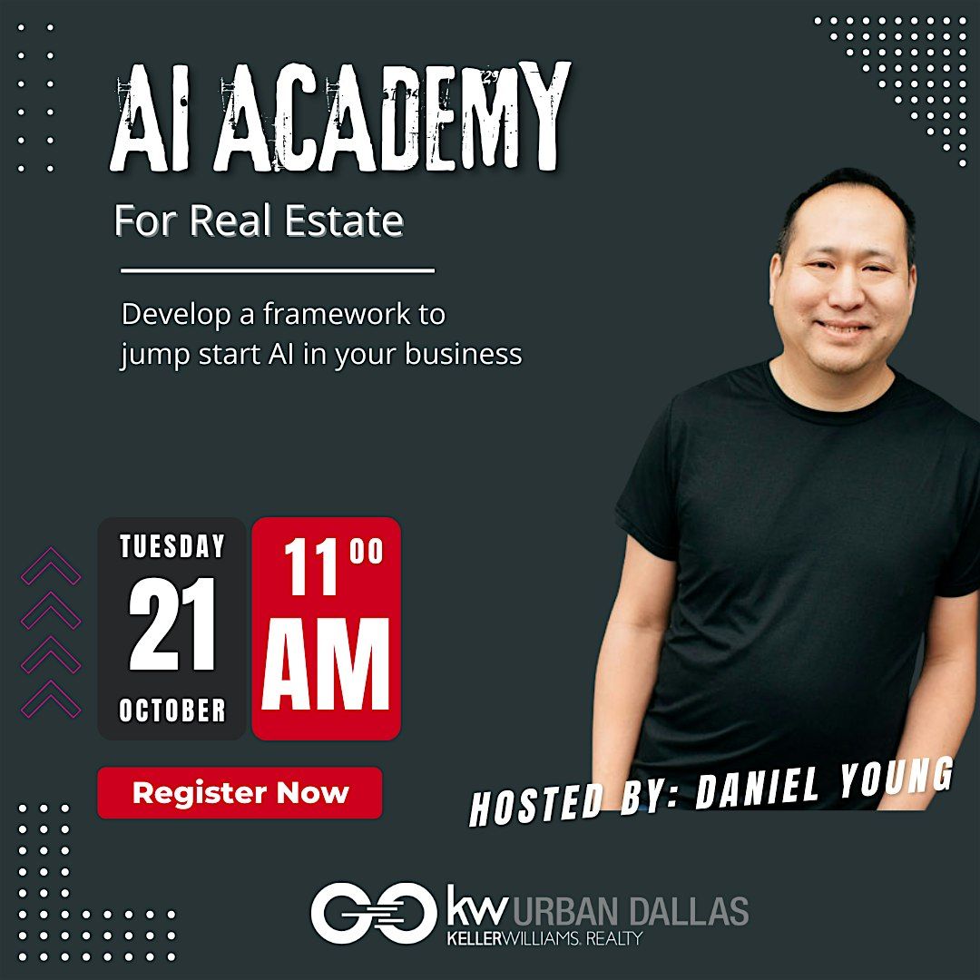 AI ACADEMY: For Real Estate Agents, 21 October | Event in Dallas | AllEvents