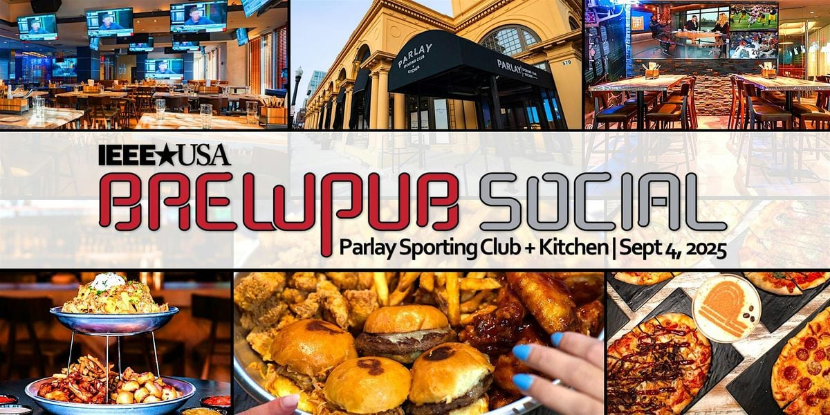 IEEE-USA BrewPub Social - Columbus, Ohio, 4 September | Event in Columbus | AllEvents