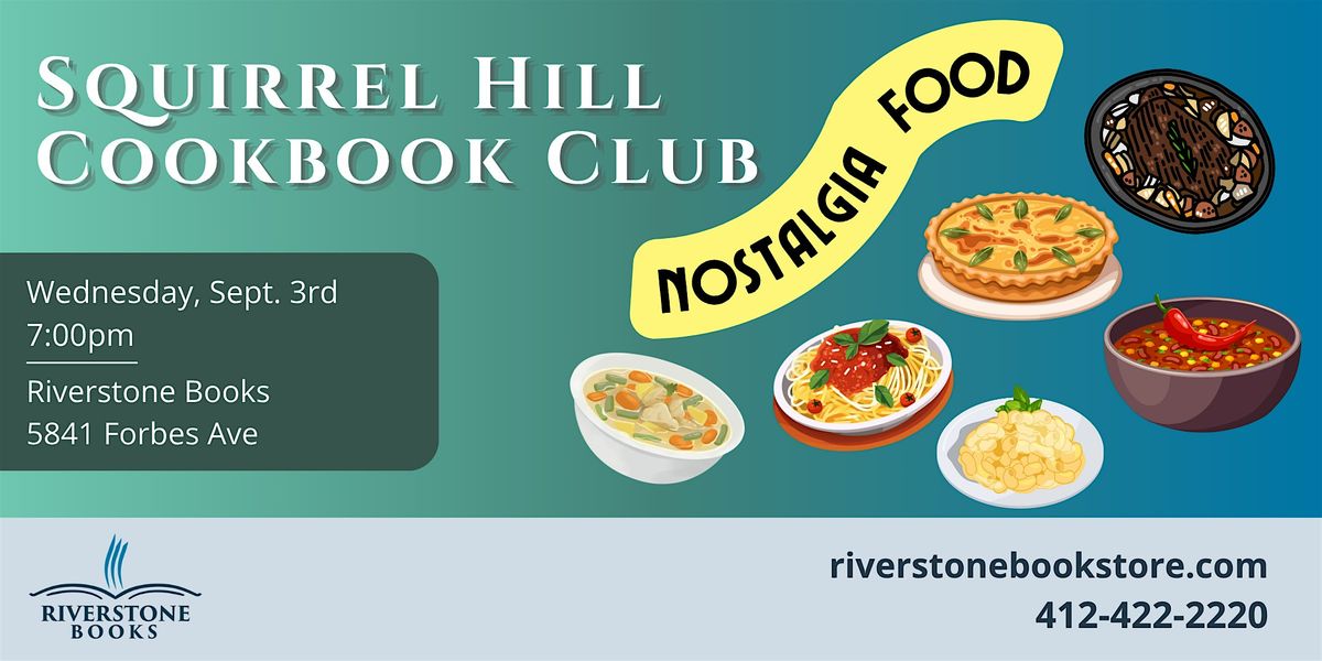 Squirrel Hill Cookbook Club - September, 3 September | Event in Pittsburgh | AllEvents