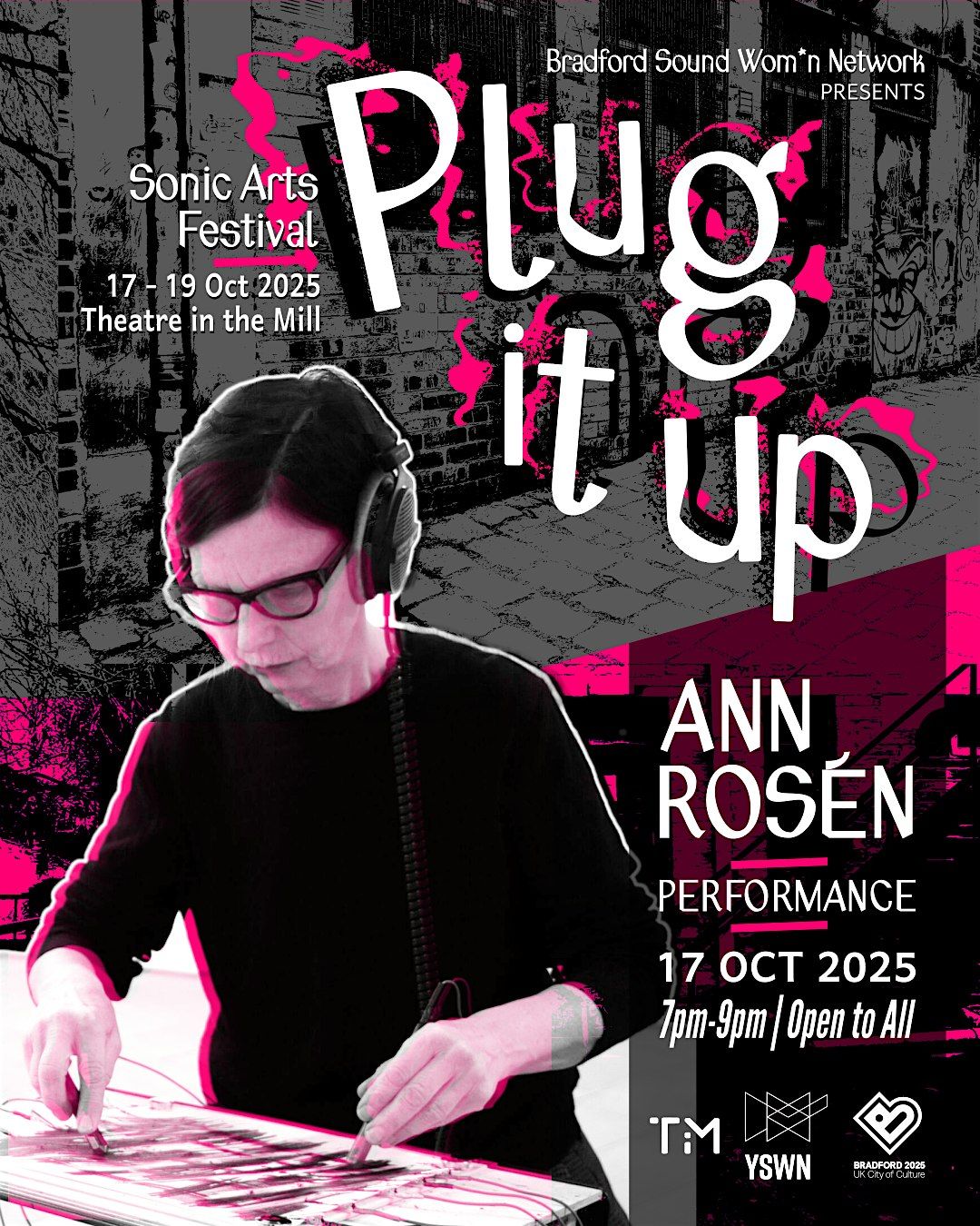 Plug it Up - Drawing Session | Ann Rosén Performance, 17 October | Event in Bradford | AllEvents