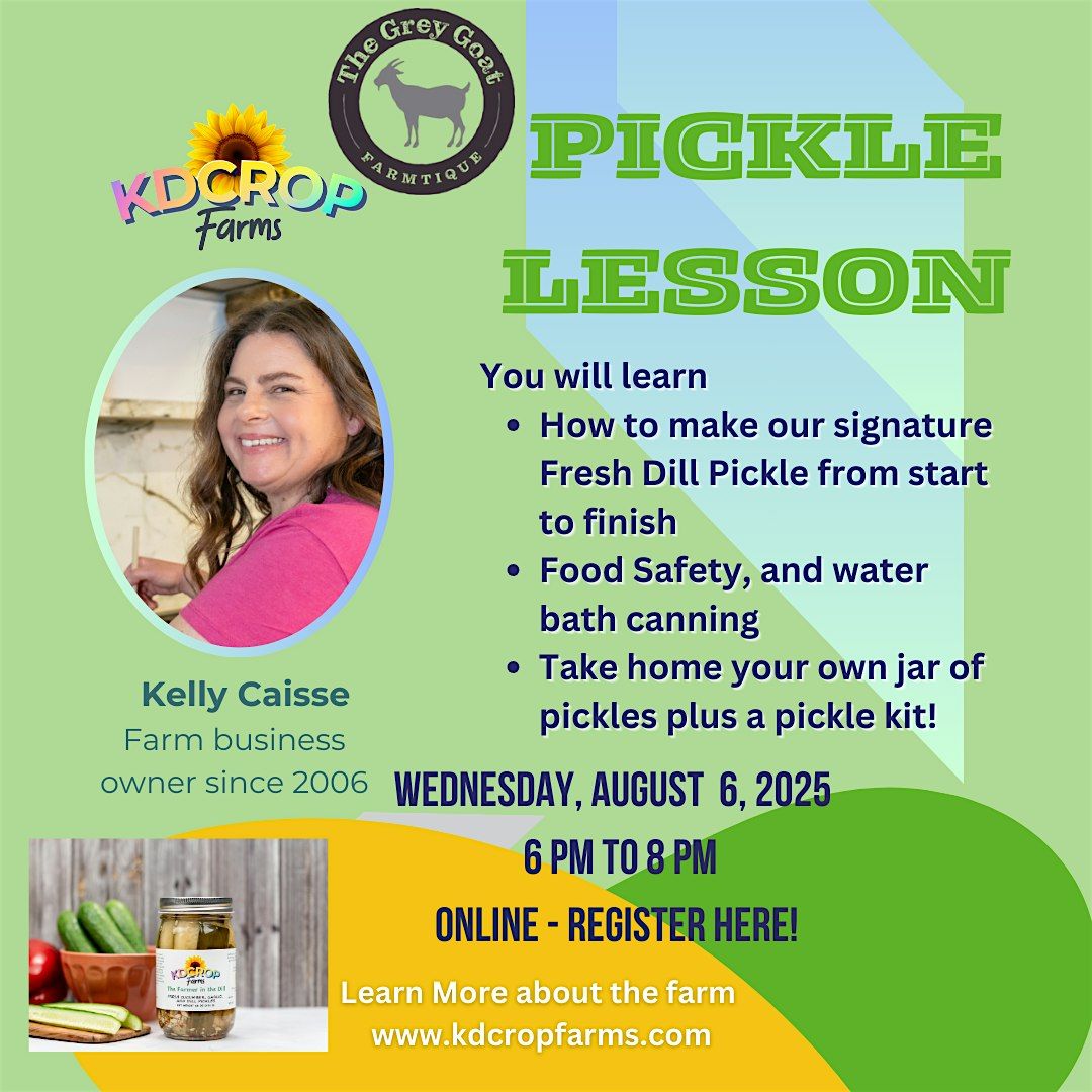 Learn the art of pickling!, 6 August | Event in Branford | AllEvents