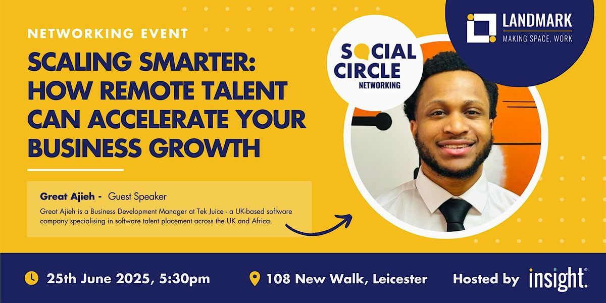 Great Ajieh | Leicester Business Networking, 25 June | Event in Leicester | AllEvents
