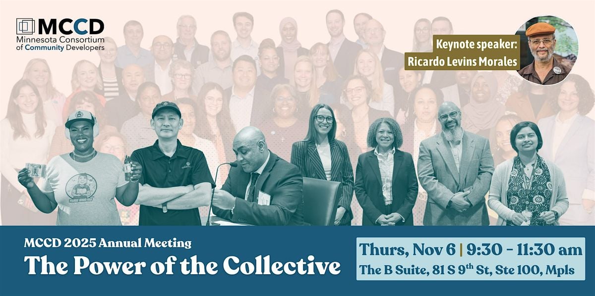 The Power of the Collective: MCCD's 2025 Annual Meeting, 6 November | Event in Minneapolis | AllEvents