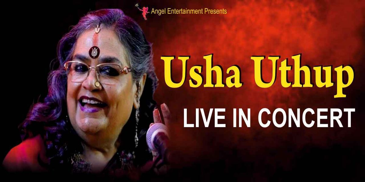 Usha Uthup Live in concert - Mumbai — event poster