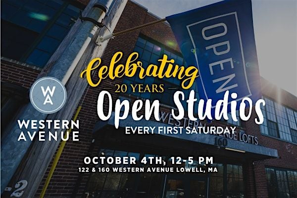 October 20th Anniversary Open Studios, 4 October | Event in Lowell | AllEvents