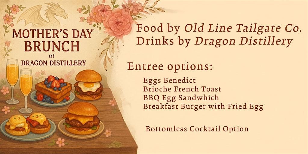 Mother's Day Brunch with Bottomless Cocktails Option, 11 May | Event in Frederick | AllEvents