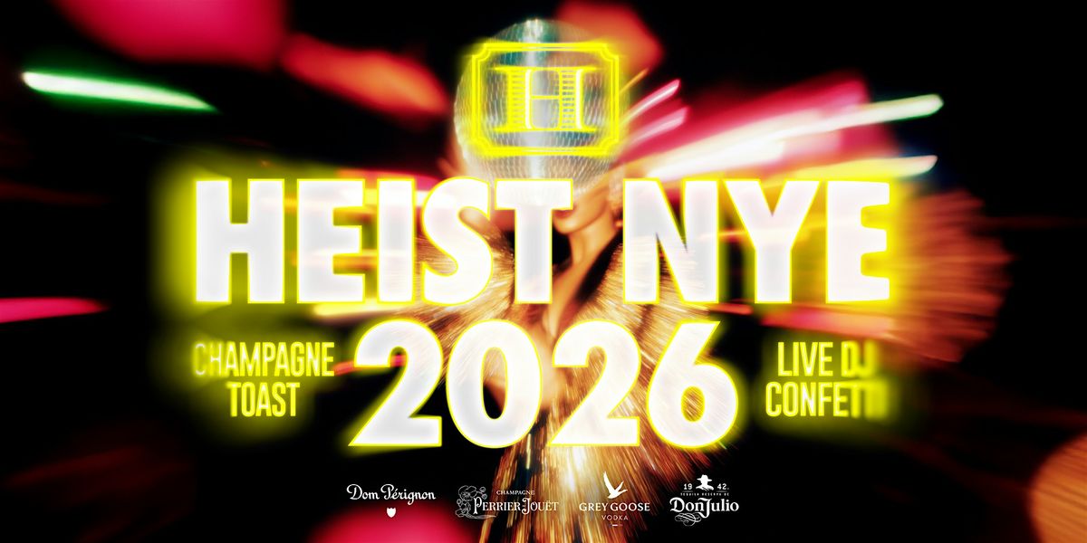 New Year's Eve at HEIST: Studio 26, 31 December | Event in Washington | AllEvents