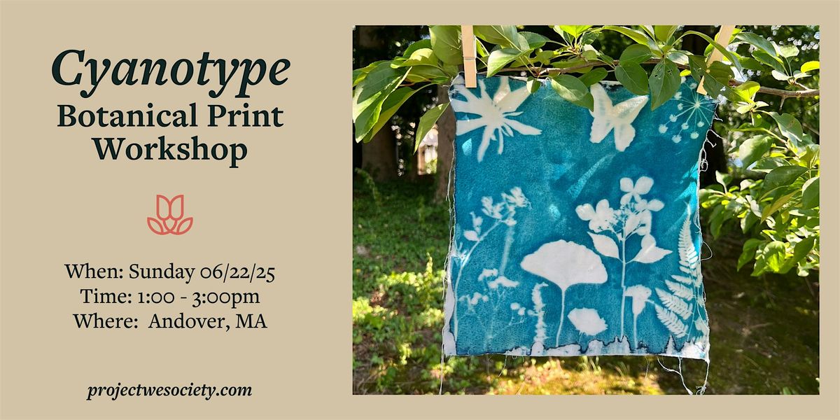 Cyanotype Botanical Print Workshop, 22 June | Event in Andover | AllEvents