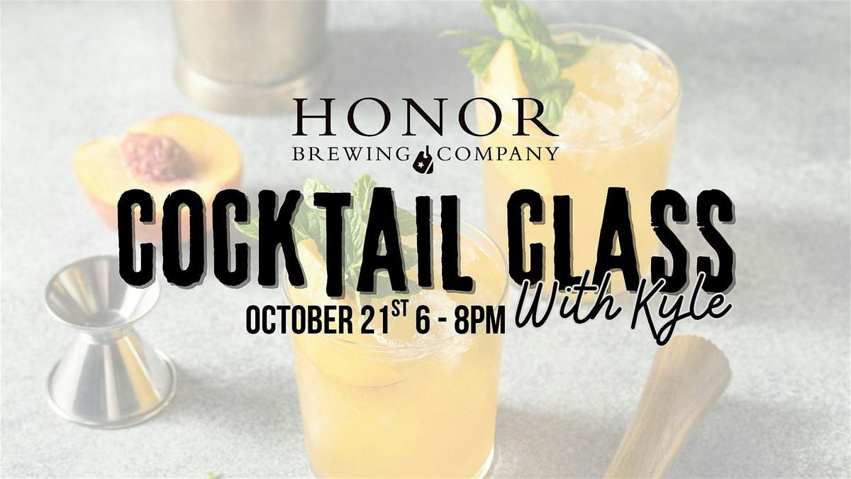 Cocktail Class with Kyle, 21 October | Event in Fairfax | AllEvents