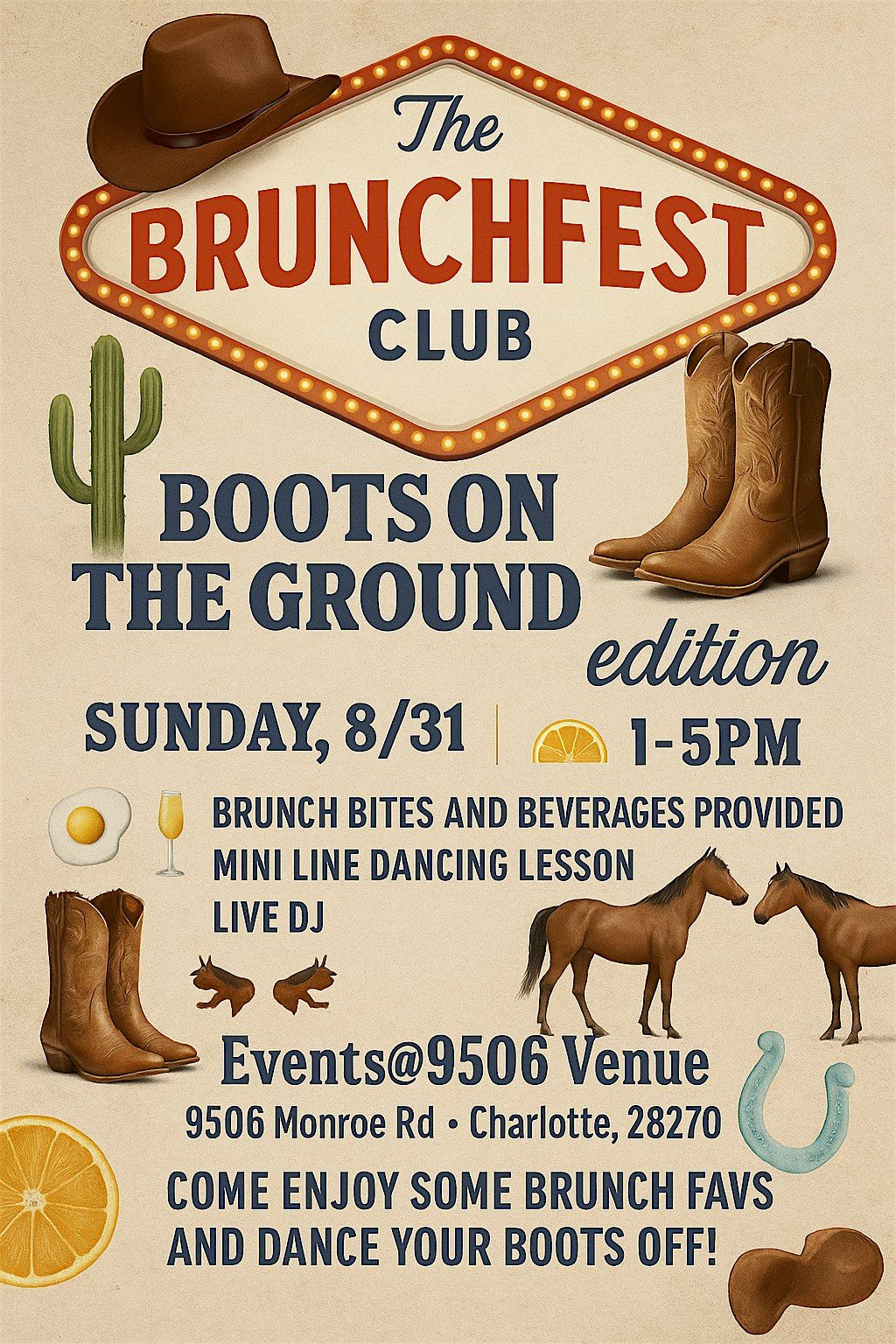 The BrunchFest Club: Boots on The Ground Edition, 31 August | Event in Charlotte | AllEvents