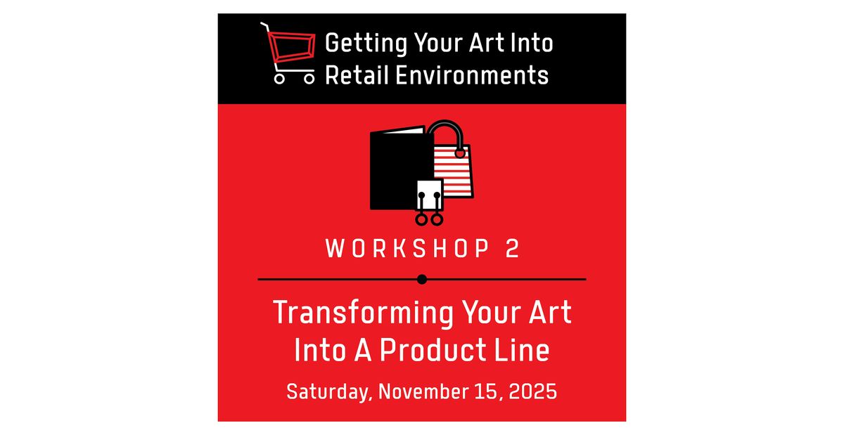 Transforming Your Art Into A Product Line, 15 November | Event in Rockville | AllEvents