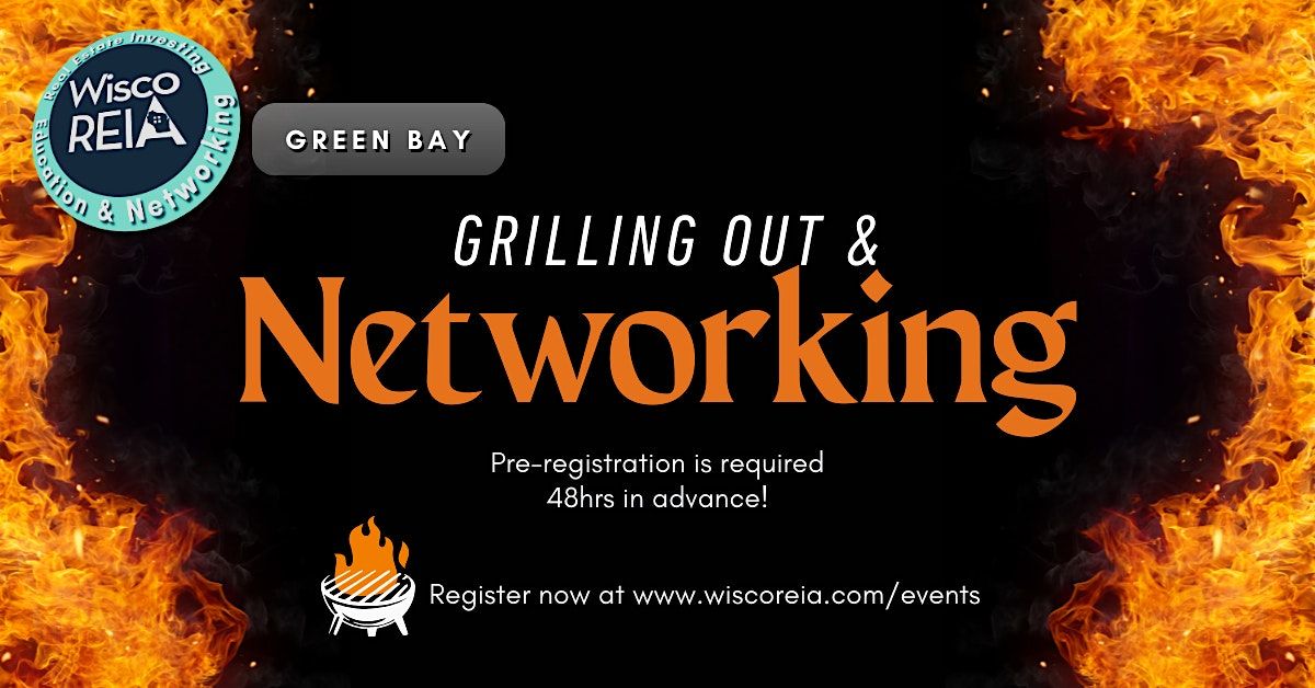 WiscoREIA Green Bay: Grilling Out & Networking!, 1 July | Event in Green Bay | AllEvents