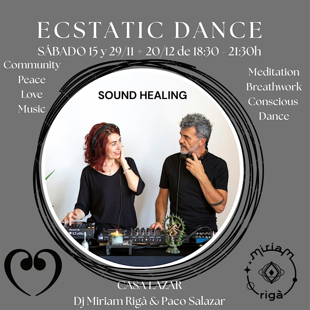 29 de November:  ECSTATIC DANCE & SOUND HEALING | Event in Barcelona | AllEvents